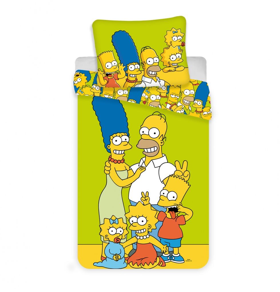 

Комплект пододеяльников Gren The Simpsons Family, 100 % хлопок Jerry Fabrics
