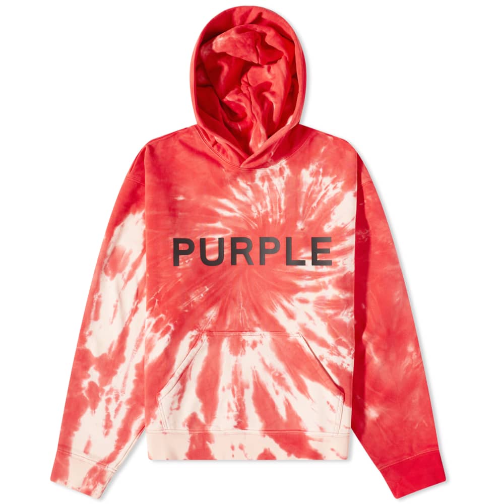 

Purple Brand Толстовка с принтом Swirl Dye