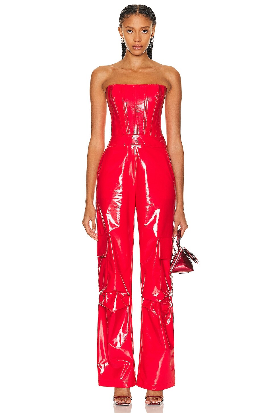 

Комбинезон The New Arrivals By Ilkyaz Ozel Giselle, цвет Pigalle Red