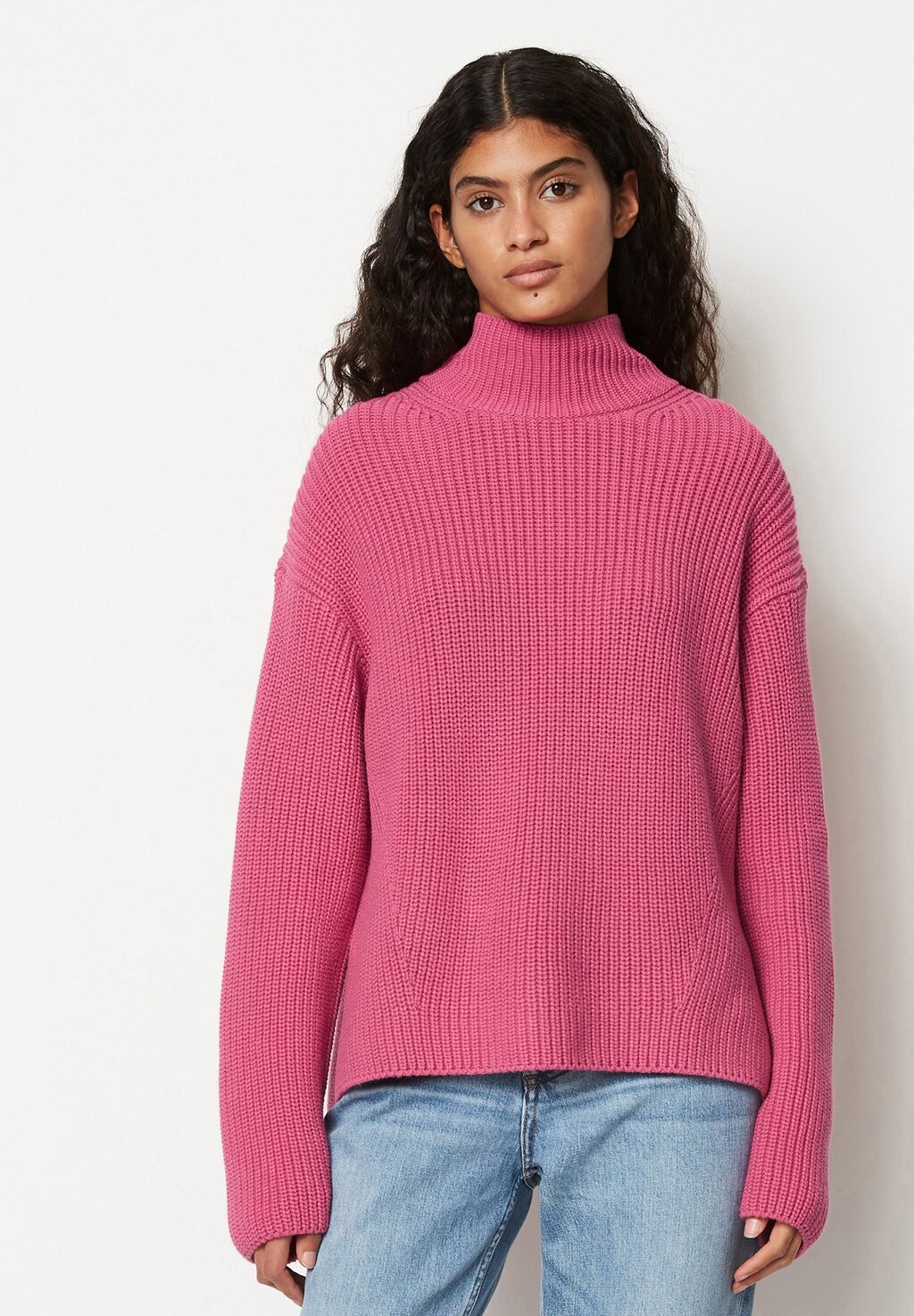 

Вязаный свитер LONGSLEEVE COLLAR Marc O'Polo, цвет rose pink