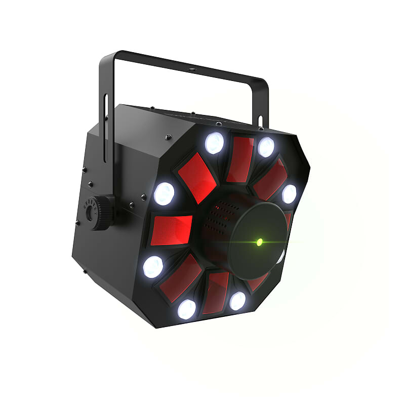 

Светодиодный светильник Chauvet CHAUVET DJ Swarm 5 FX ILS 3-in-1 LED Effect Light; RGBAW Derby + Laser + Strobe