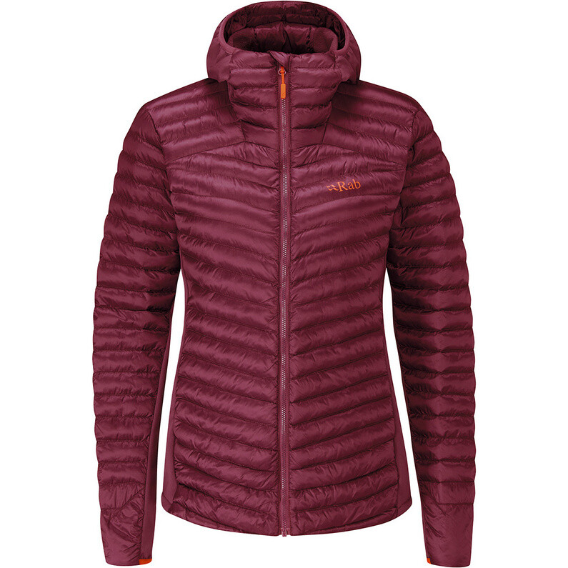 

Женская куртка с капюшоном Cirrus Flex 20 Rab, красный