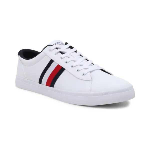 

Кроссовки Iconic vulc с полосками Tommy Hilfiger, белый