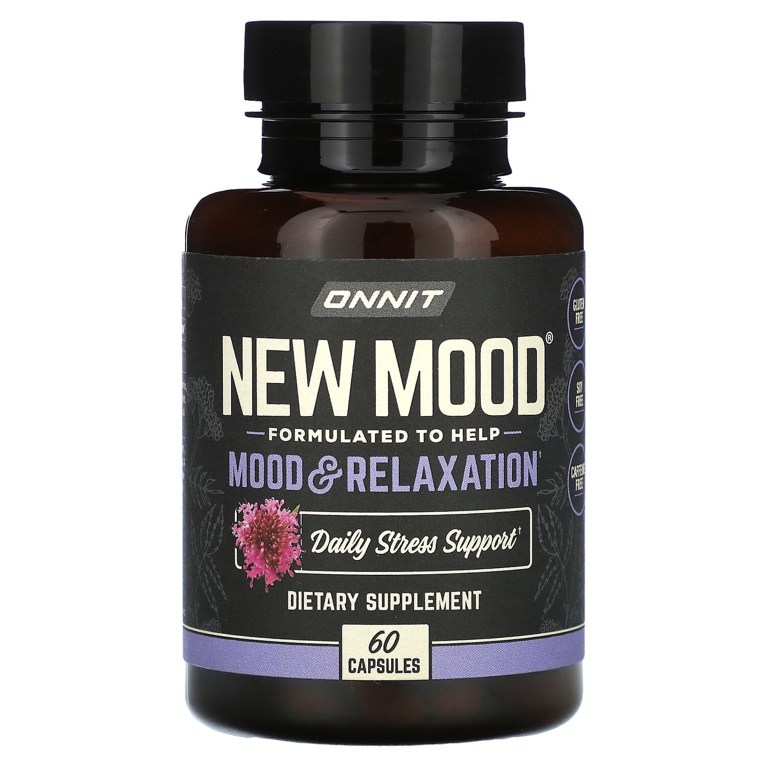 

New Mood, Mood & Relaxation, 60 капсул, Onnit