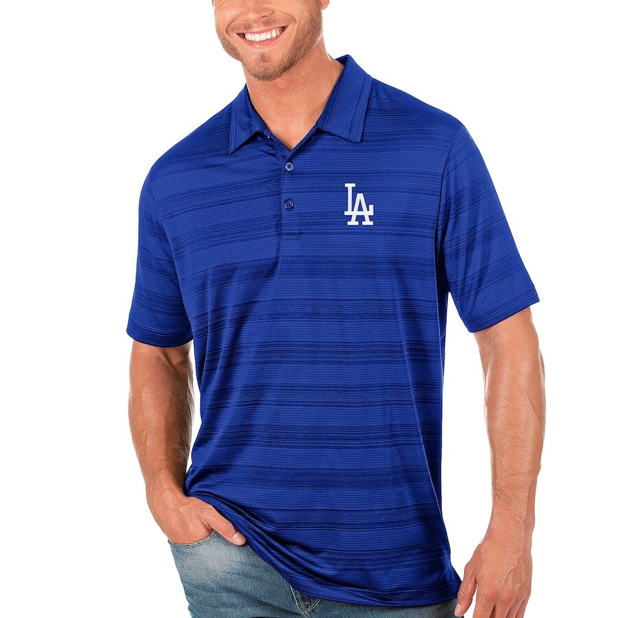 

Поло с коротким рукавом Antigua Los Angeles Dodgers, роял