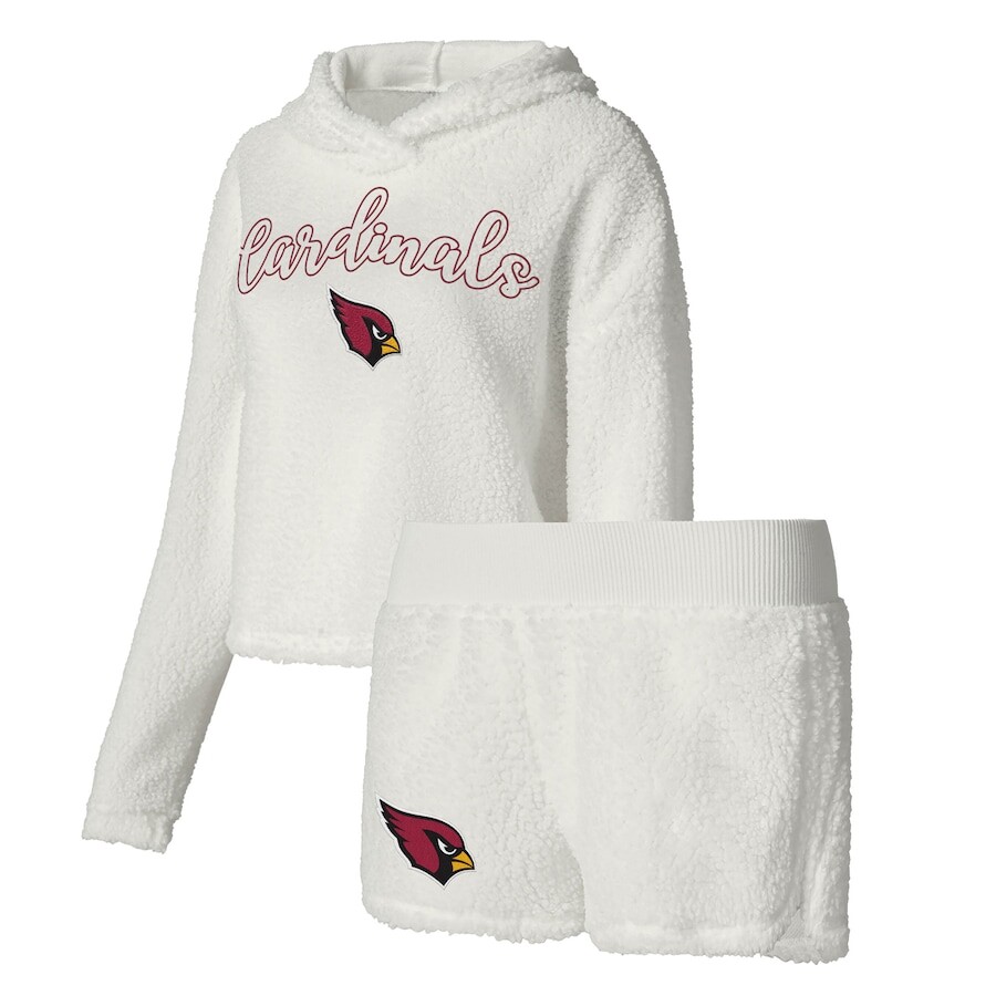 

Пижамный комплект Concepts Sport Arizona Cardinals, белый