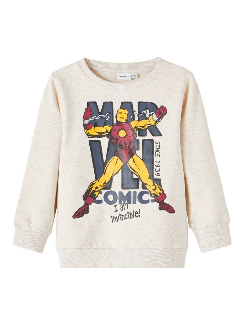 

Толстовка NAME IT Marvel Entertainment, бежевый