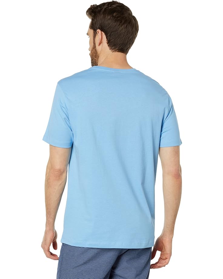 

Футболка U.S. POLO ASSN. Short Sleeve Solid Crew Arch Screen Tee, цвет Blue Coast