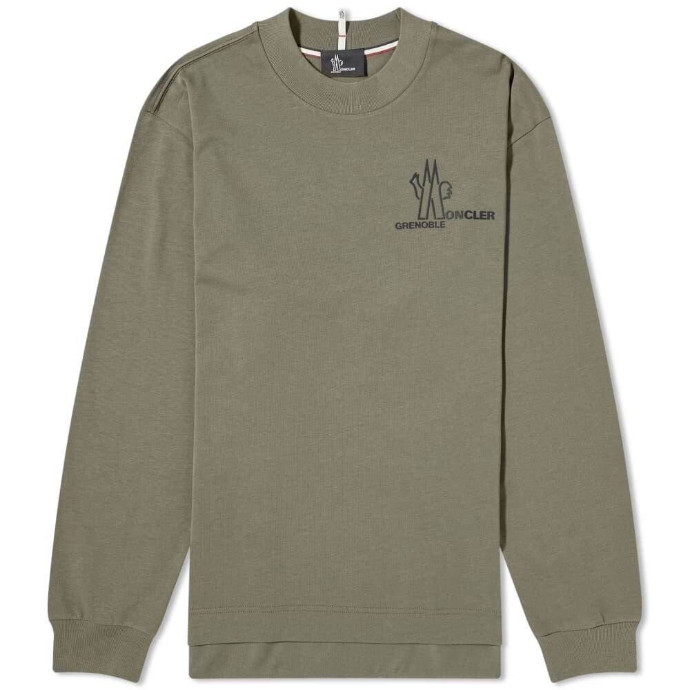 

Moncler Grenoble футболка с длинным рукавом, зеленый