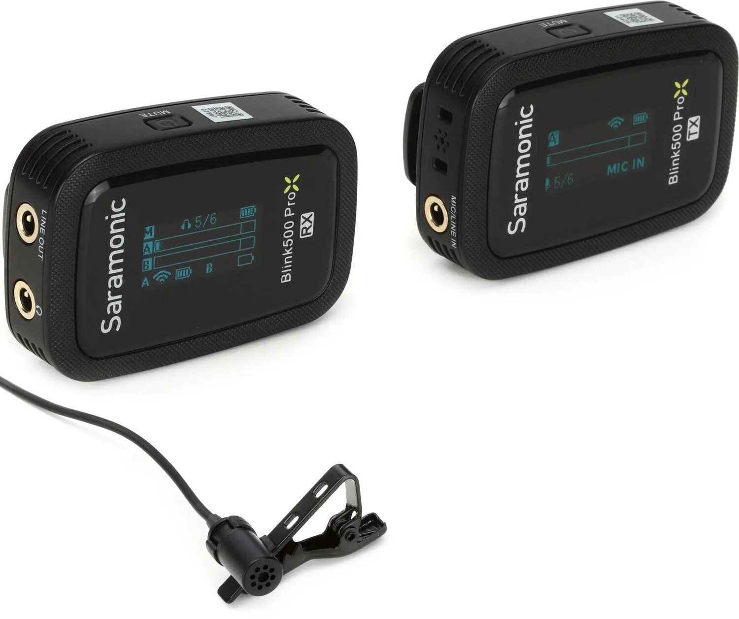 

Беспроводная микрофонная система Saramonic Blink500 ProX B1 — черная