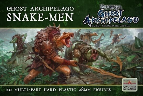 

Архипелаг Призраков Ледяной Могилы Змеелюди 20 шт. Frostgrave