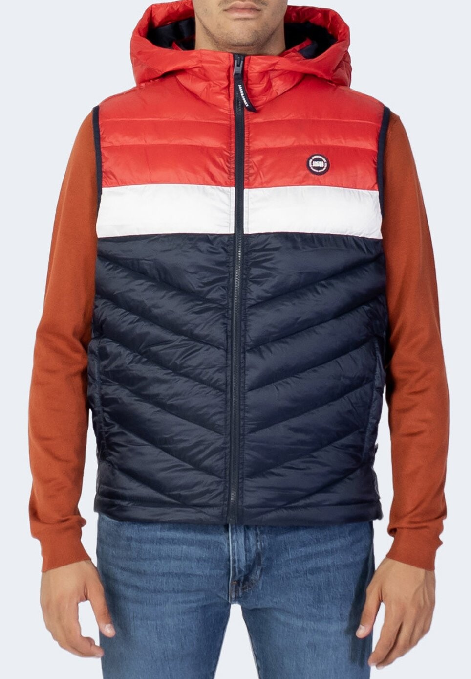 

Без рукавов ДЖЕГЕРО Jack & Jones, красный