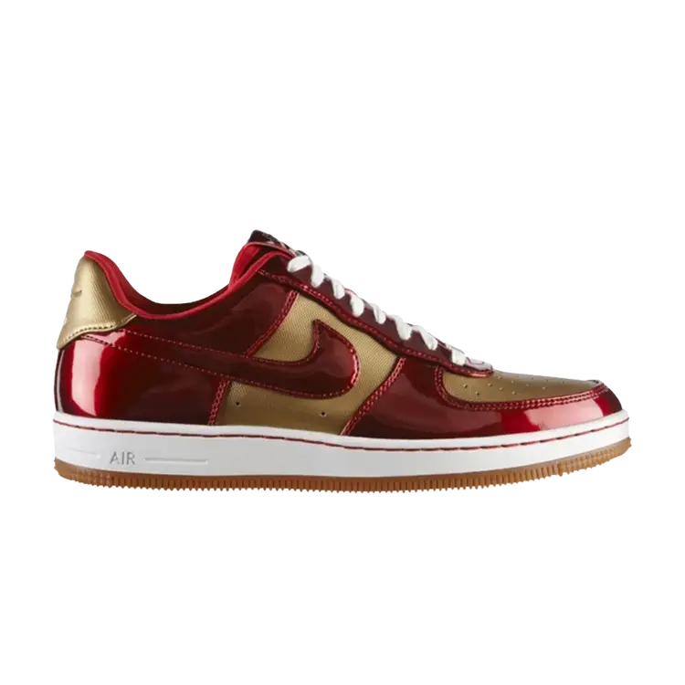 

Кроссовки Nike Air Force 1 Low Downtown LTH QS 'Iron Man', золотой