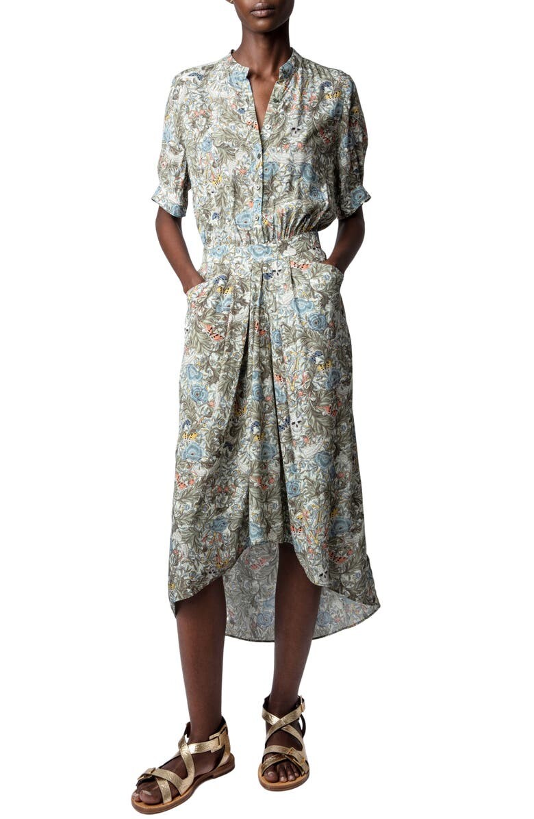 

Платье Rima British Flowers High-Low ZADIG & VOLTAIRE
