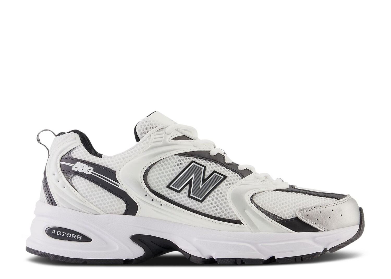 

Кроссовки New Balance 530 'White Silver Metallic', белый
