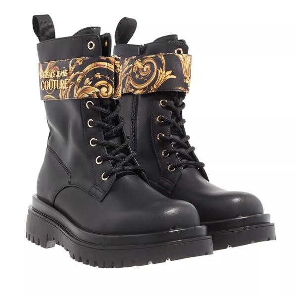 

Ботинки boots black + Versace Jeans Couture, черный