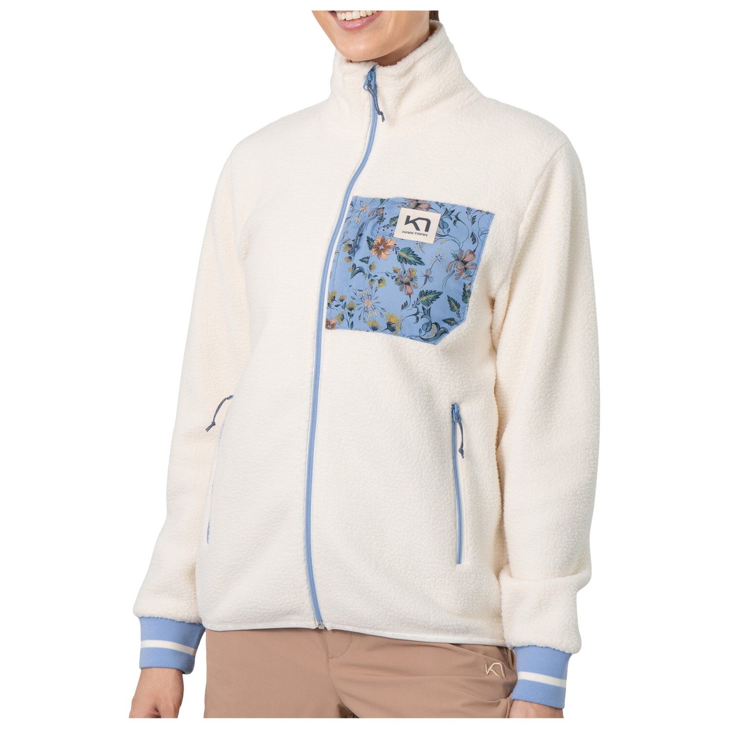 

Флисовая жилетка Kari Traa Women's Rothe Midlayer, цвет Off White