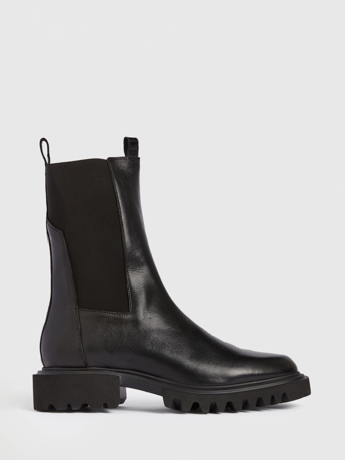 

Кожаные ботинки AllSaints Hallie, черные
