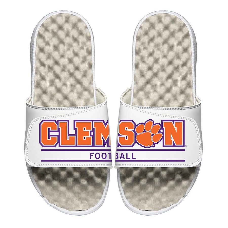

Шлепанцы ISlide Clemson Tigers, белый