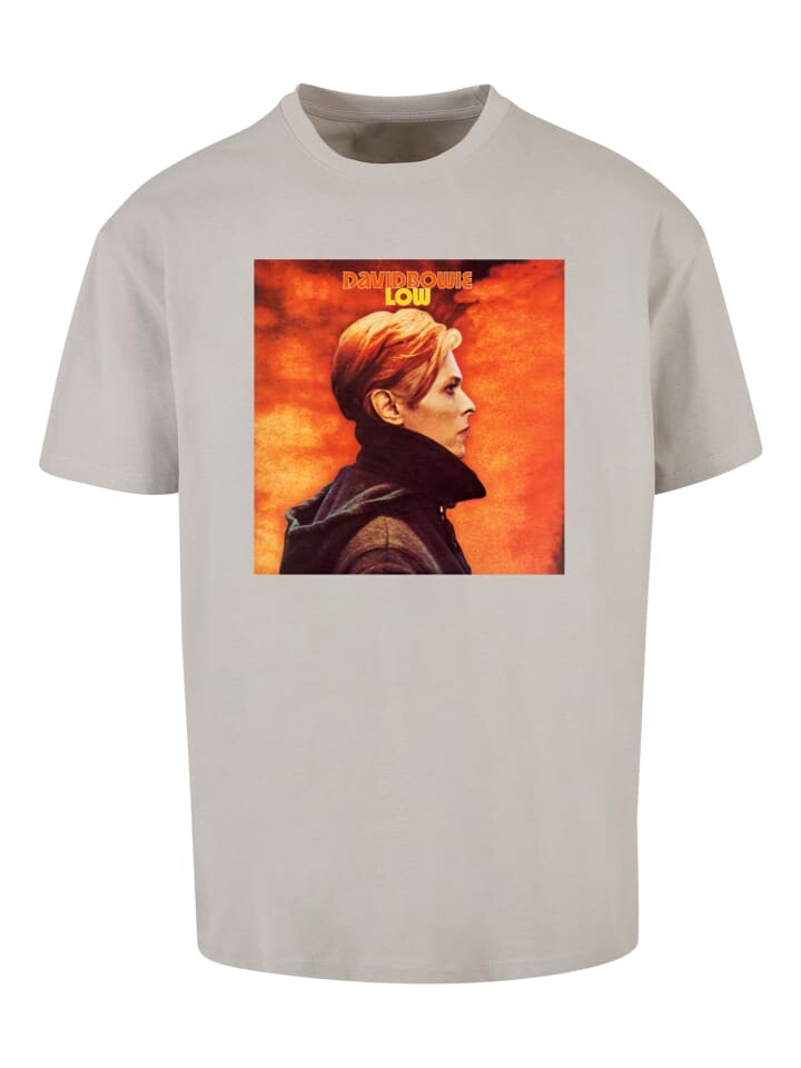 

Футболка F4NT4STIC David Bowie Rock Music Band, цвет lightasphalt
