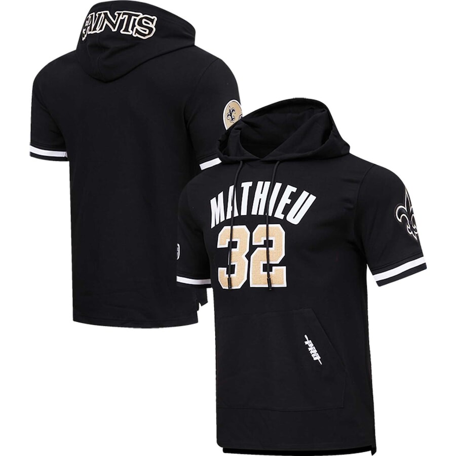 

Футболка с именем и номером Pro Standard New Orleans Saints, черный