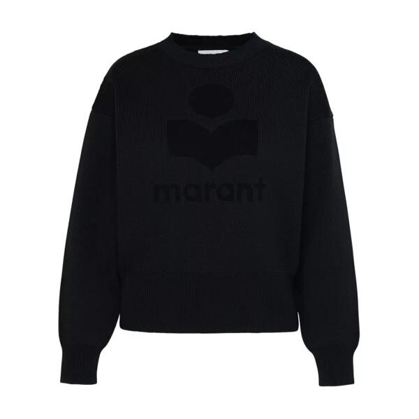 

Свитер wool blend 'ailys' sweater Etoile Isabel Marant, черный