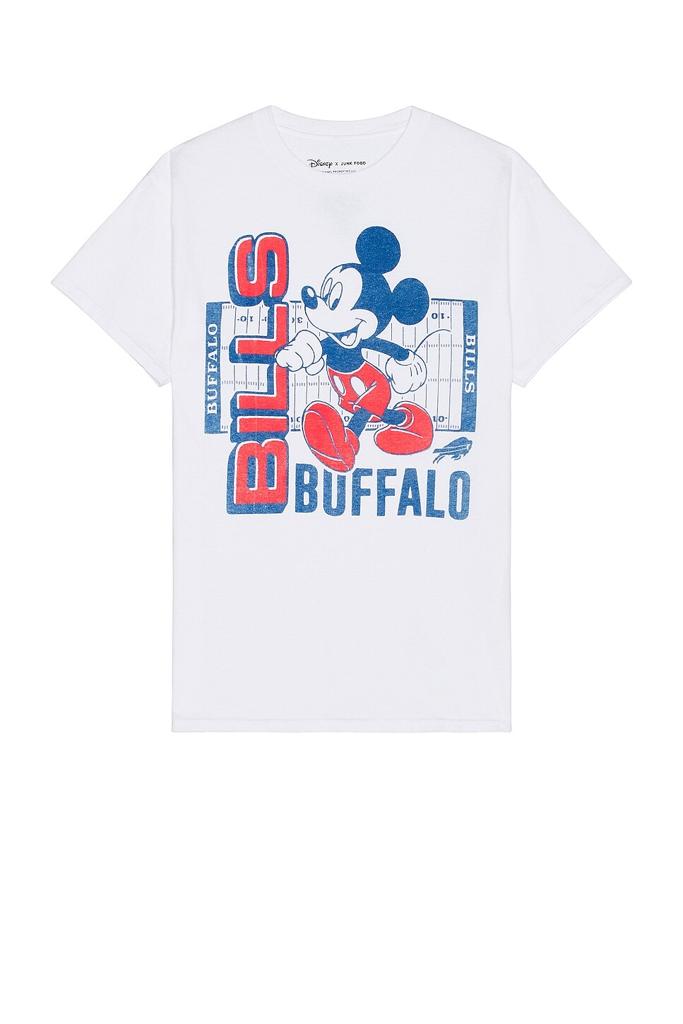 

Футболка Junk Food Bills Mickey Field, белый