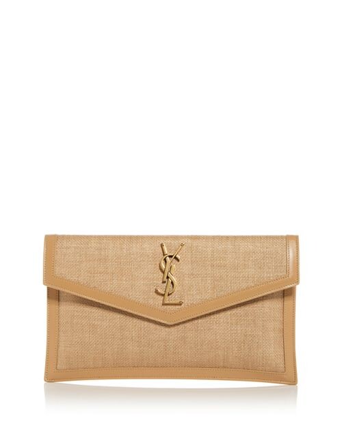 

Аптаун Клатч Saint Laurent, цвет Tan/Beige