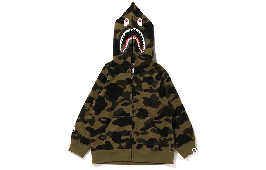 

Детская толстовка A Bathing Ape, желтый