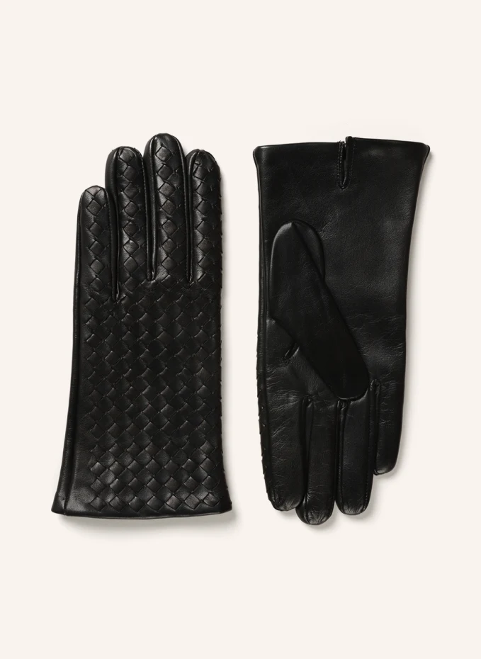 цена Кожаные перчатки Tr Handschuhe Wien, черный