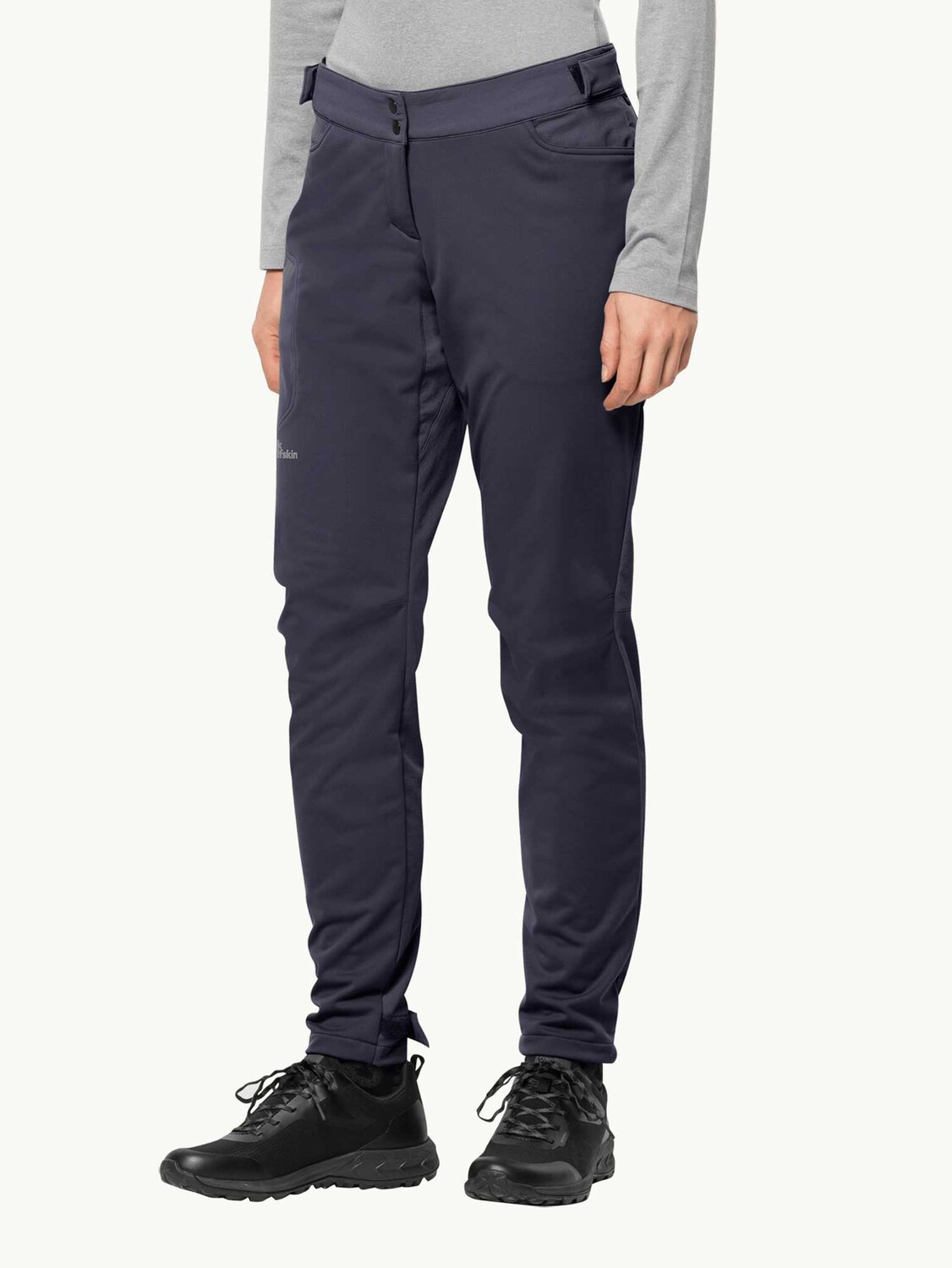 

Брюки Jack Wolfskin MOROBBIA W, серый