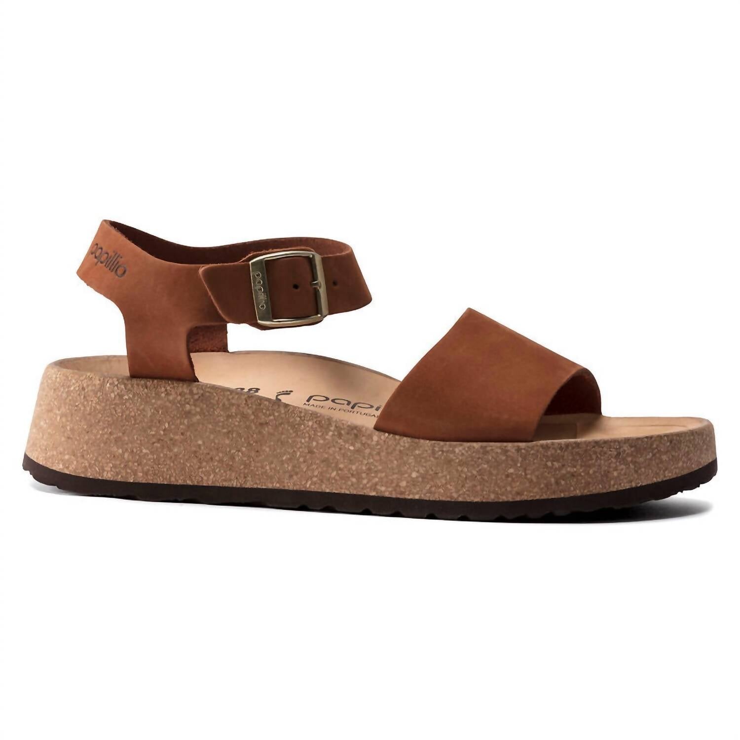 

Женские сандалии Glenda из нубука цвета ореха пекан Birkenstock