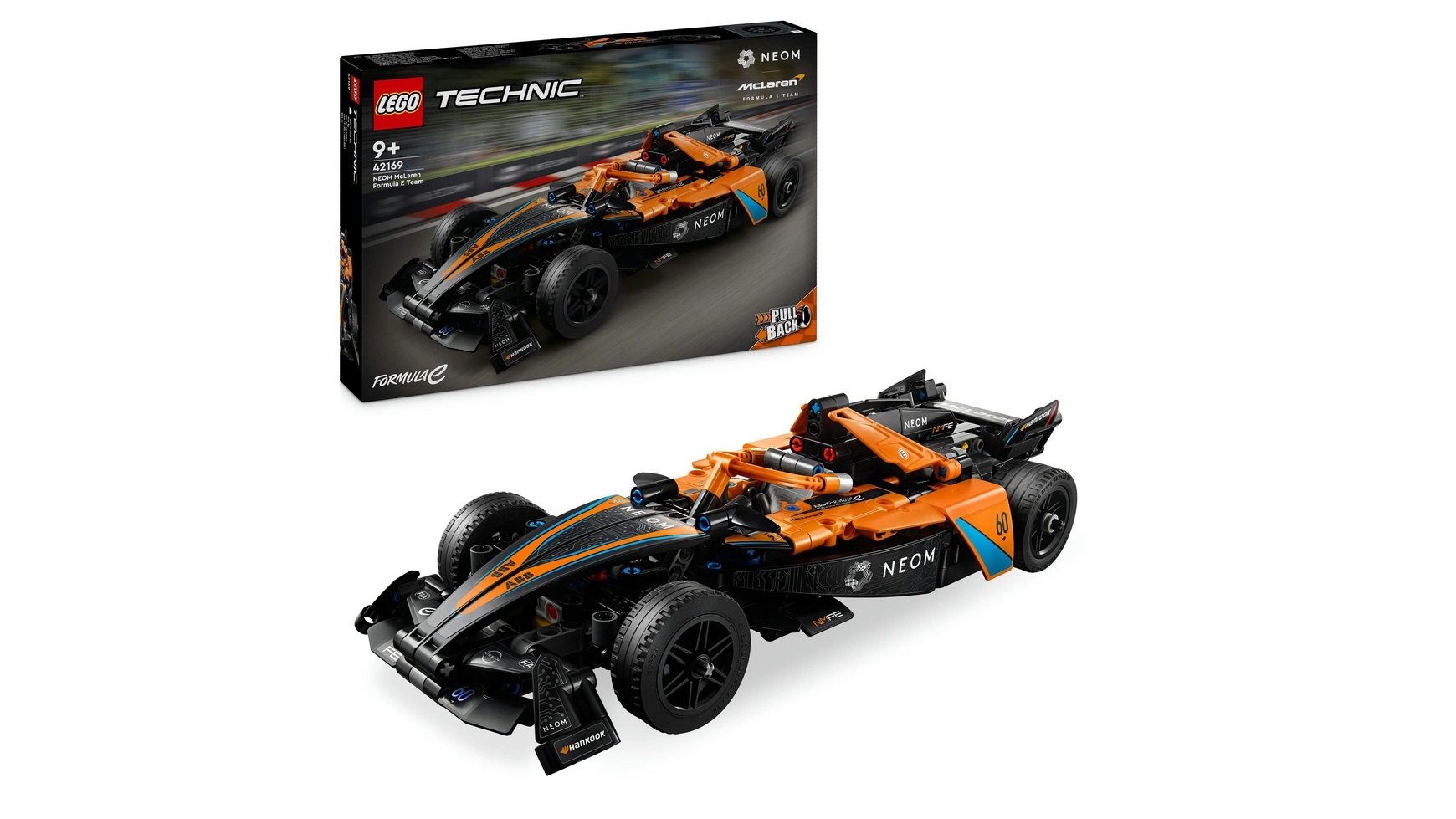 Lego Гоночный автомобиль Technic NEOM McLaren Formula E lego technic mercedes amg f1 w14 e performance гоночный автомобиль в подарок