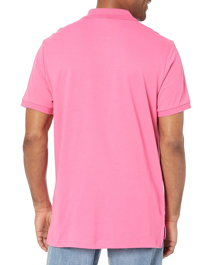 

Поло U.S. POLO ASSN. Interlock Core Polo Shirt, цвет Pink Sangria