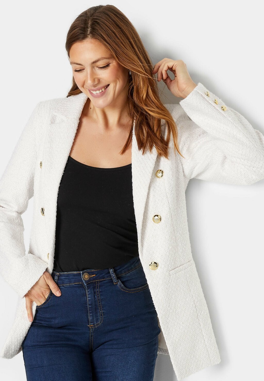 

Короткое пальто Long Tall Sally, белый