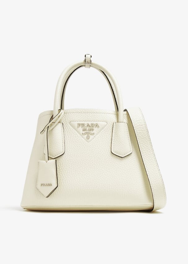 

Сумка Prada Panier Mini Leather, белый
