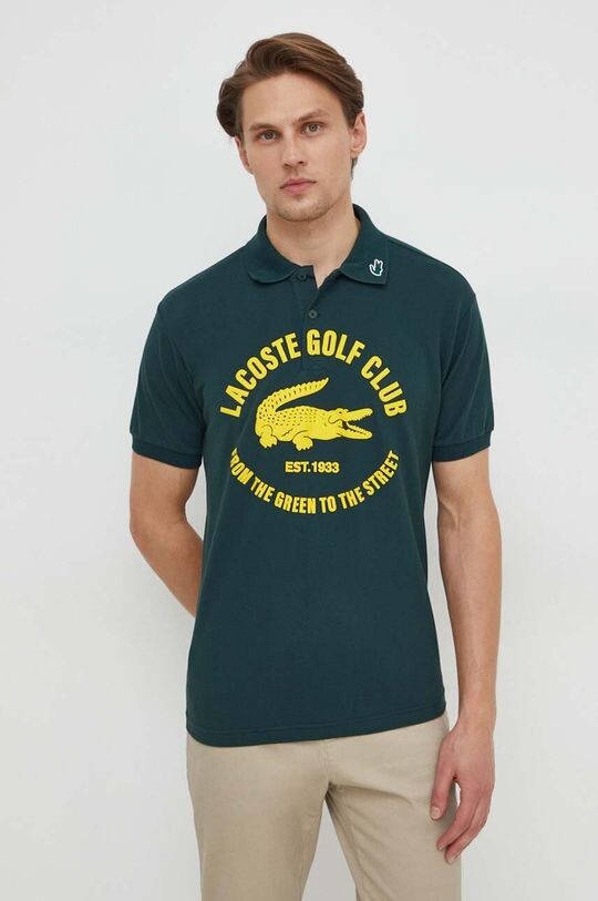

Рубашка поло Lacoste, зеленый