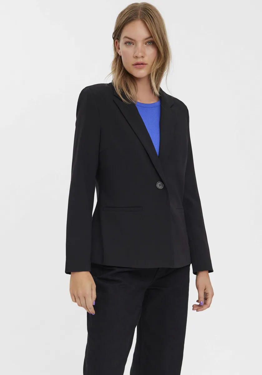 

Короткий пиджак Vero Moda "VMSANDY LS SLIM BLAZER", черный