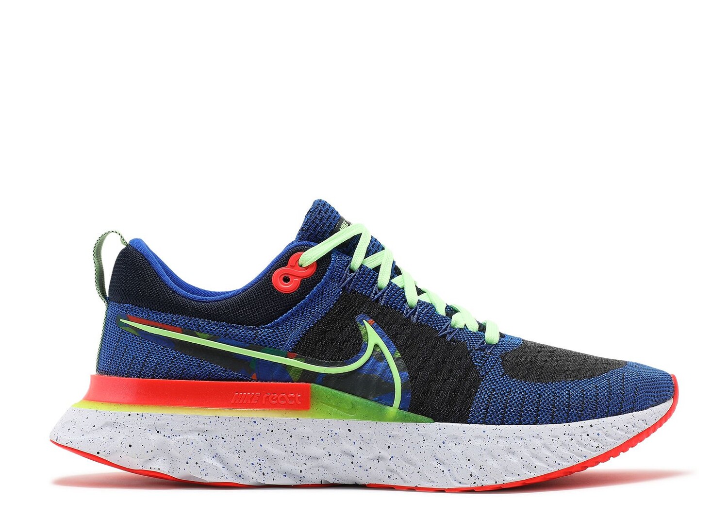 

Кроссовки Nike Kelly Anna London X React Infinity Run Flyknit 2 A.I.R. 'Run Past The Future', синий