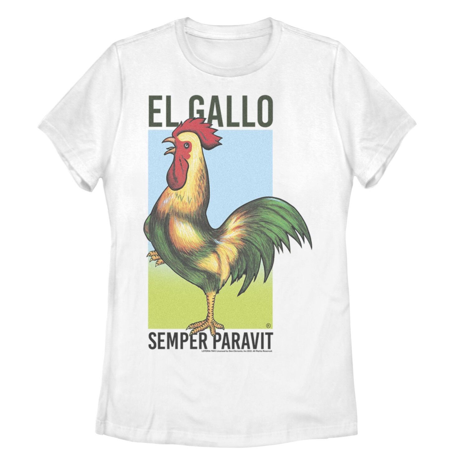 

Детская футболка Lotería El Gallo с графическим плакатом Licensed Character