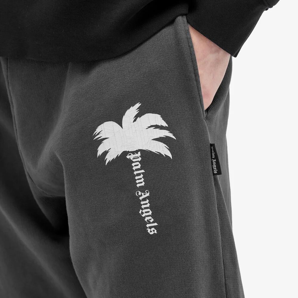 Palm Angels Спортивные брюки с логотипом, серый