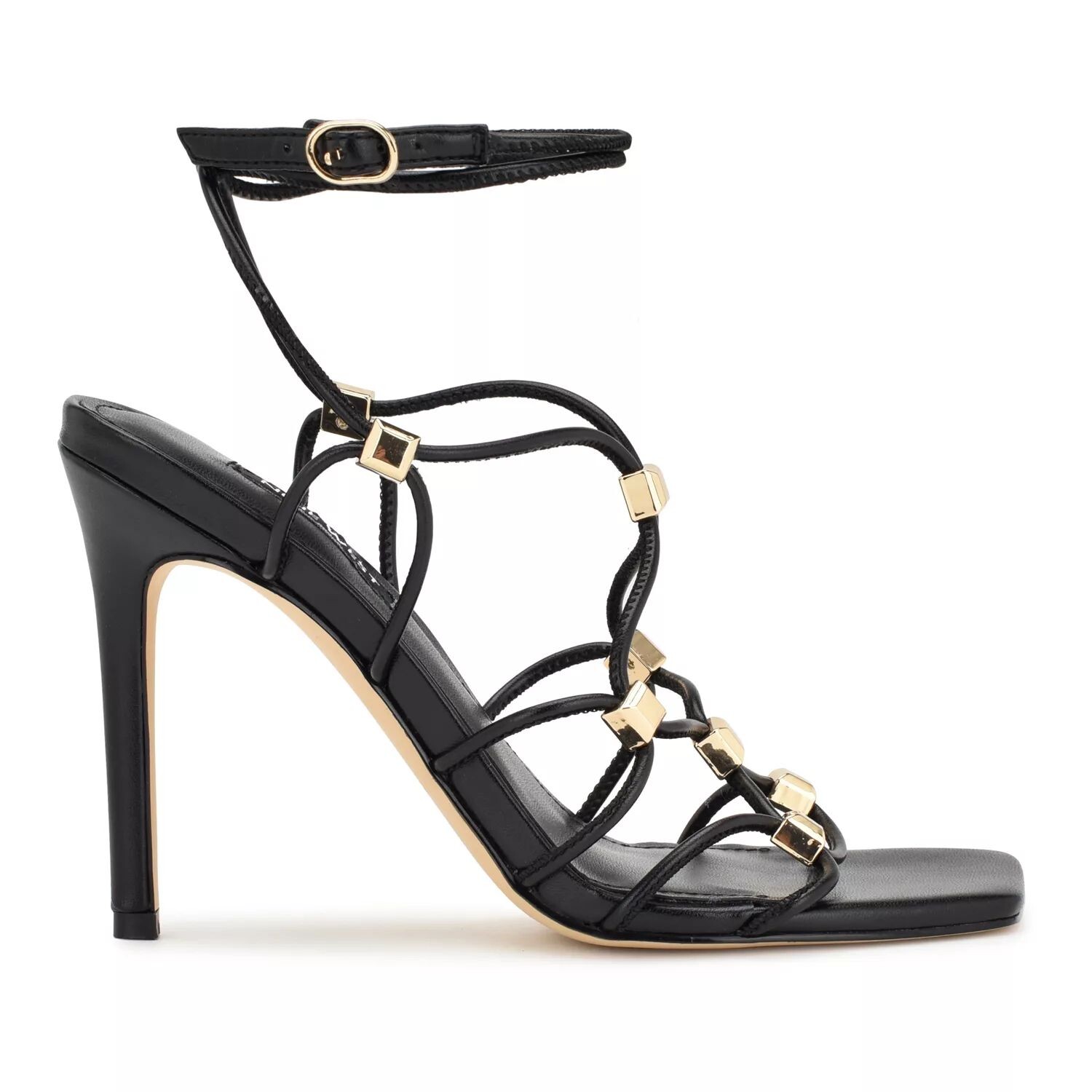 

Женские модельные босоножки на каблуке Nine West Tenor Nine West, черный