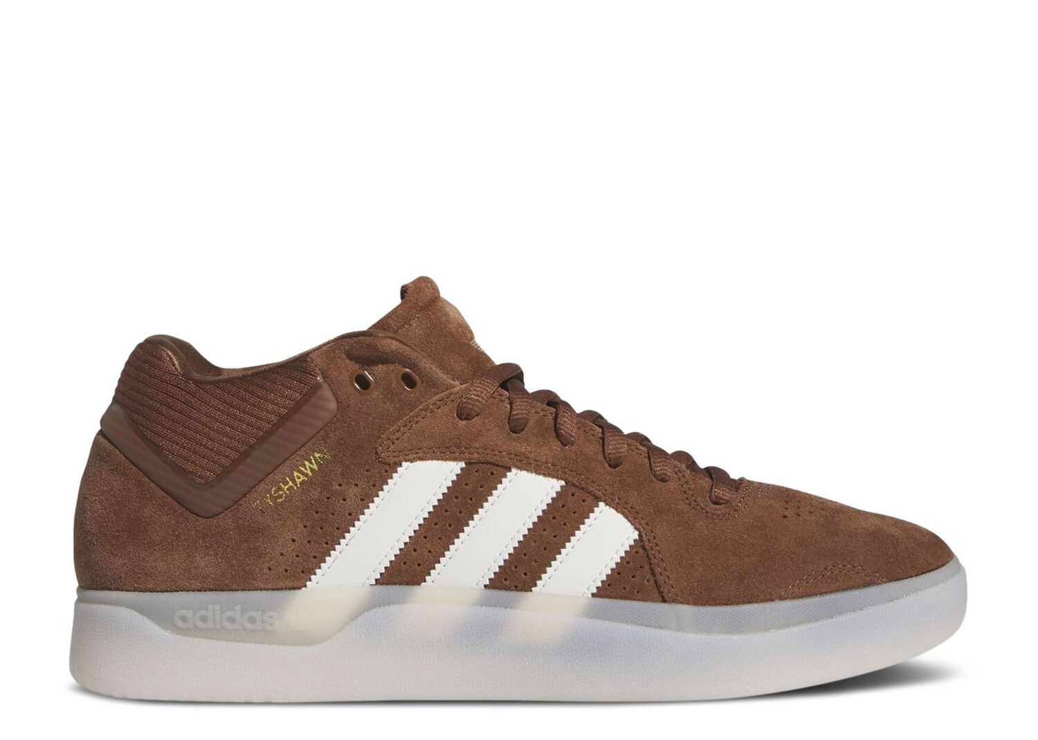 

Кроссовки adidas Tyshawn Remastered 'Preloved Brown White', коричневый