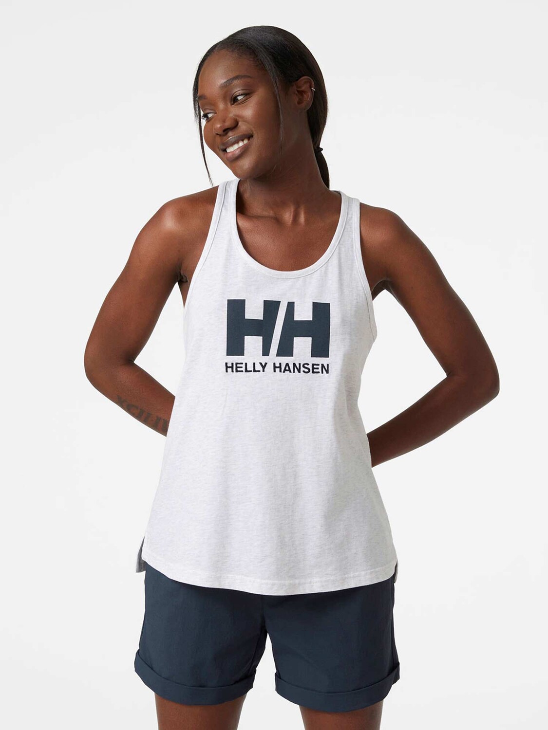

Майка Helly Hansen W LOGO, белый