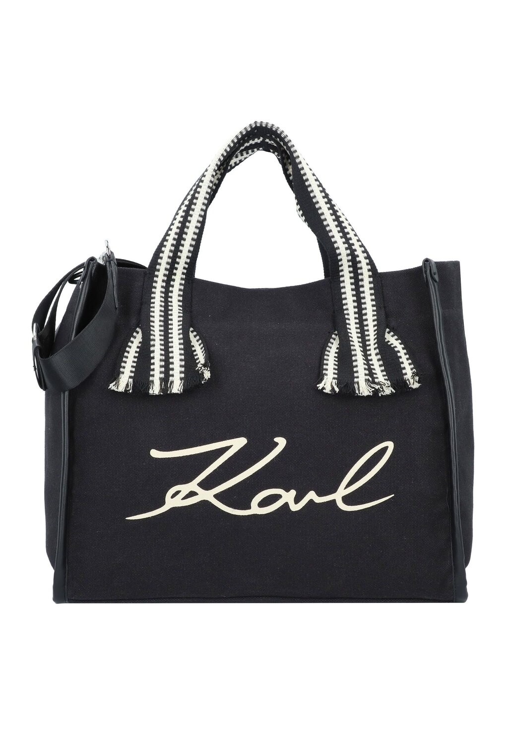 

Сумка для покупок K/SIGNATURE WEBBING SHOPPER KARL LAGERFELD, черный