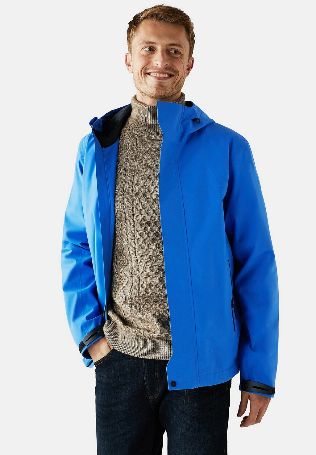 

Дождевик Marks & Spencer, синий
