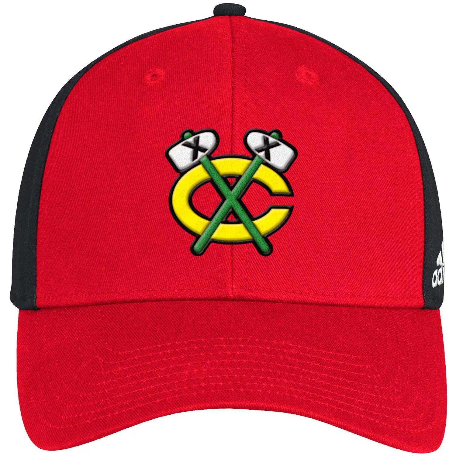 

Мужская регулируемая кепка adidas Red/Black Chicago Blackhawks Team