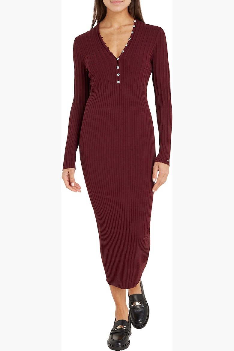 

Кружевное платье Tommy Hilfiger, бургундия