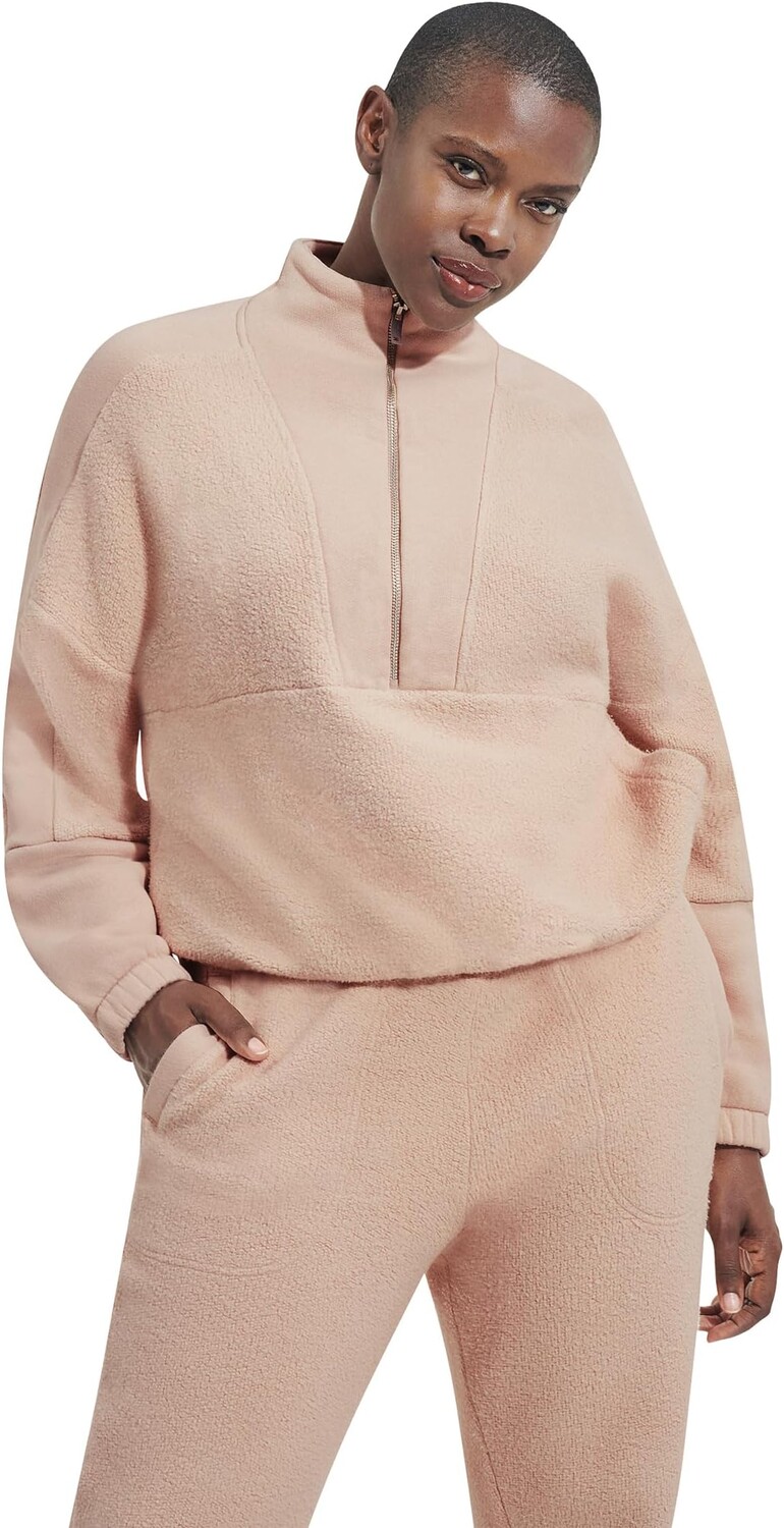 

Толстовка Elana Mixed 1/2 Zip UGG, цвет Himalaya