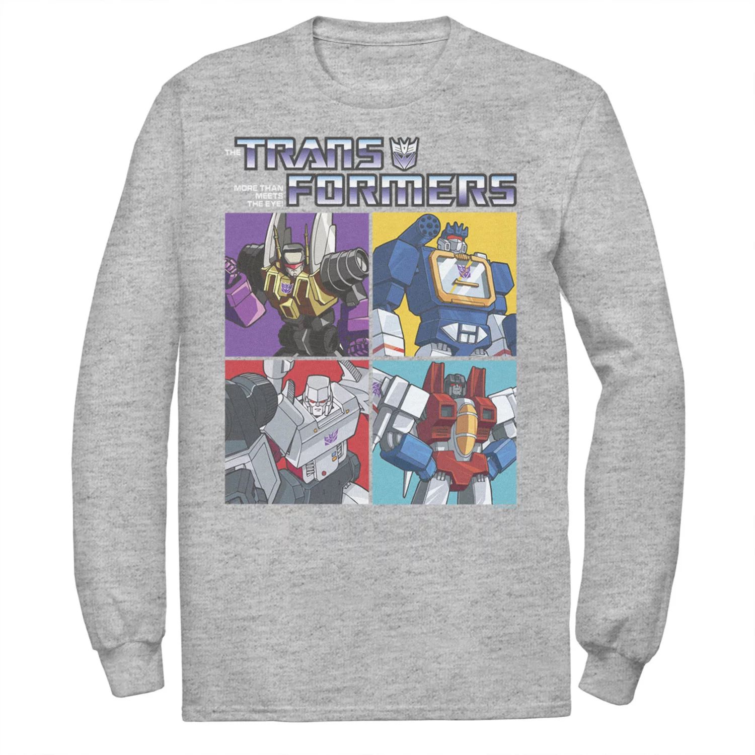 Мужская футболка Transformers Four Autobot Box Up Licensed Character